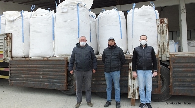 Balıkesir&#039;de çevre dostu zeytin çekirdeği Yunanistan&#039;a ihraç ediliyor