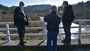 Barajı besleyen ana arterler incelendi