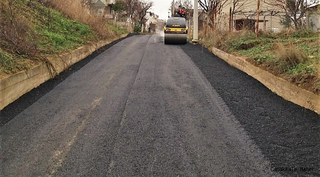 Barbaros'ta yol çilesi bitti