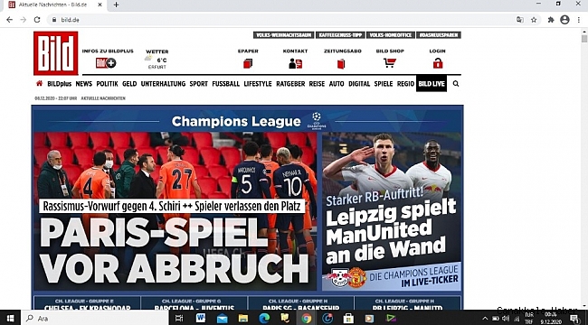 Başakşehir'e yapılan ırkçı saldırı, Avrupa basının gündeminde