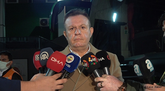 Başkan Ali Çetin: "İptal edilen penaltı bizim için çok net bir pozisyondu"