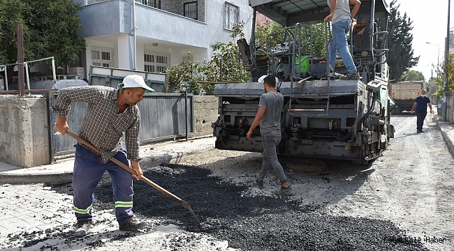 Başkan Bozdoğan: &quot;Asfaltlama çalışmalarımız hız kesmeden devam ediyor&quot;