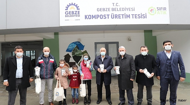 Başkan Büyükgöz çevreci tesisi öğrencilere tanıttı