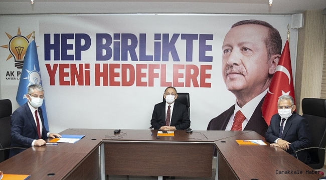 Başkan Büyükkılıç AK Parti Genişletilmiş İl Başkanları toplantısına katıldı