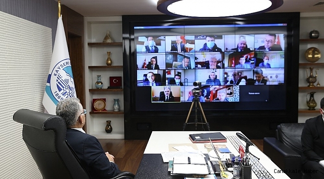 Başkan Büyükkılıç İl Umumi Hıfzısıhha Kurulu'na katıldı