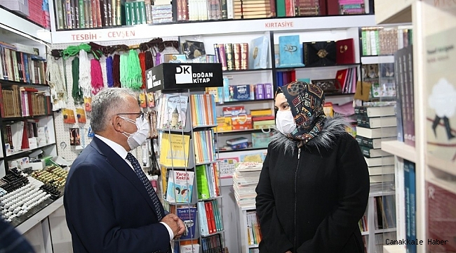 Başkan Büyükkılıç medrese esnafıyla bir araya geldi