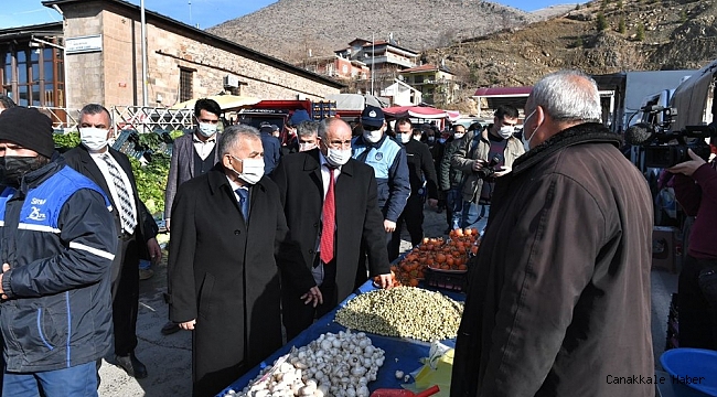 Başkan Büyükkılıç, Yahyalı&#039;yı ilmek ilmek dokudu