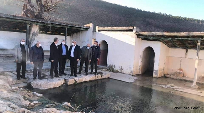 Başkan Ceyhun: &quot;Hisarcık&#039;taki tarihi hamam restore edilecek&quot;