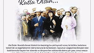 Başkan Gökhan'ın Kadın Hakları Günü mesajı