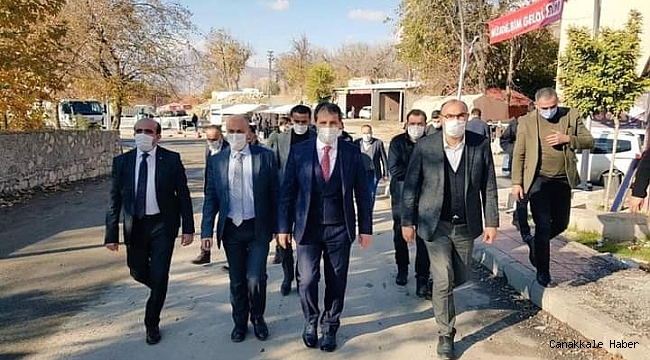 Başkan Gür&#039;den Çukurca esnafına ziyaret