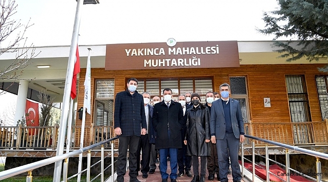 Başkan Gürkan'dan Yakınca Mahallesine ziyaret