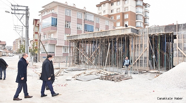 Başkan Kılca Orhangazi Sosyal Tesisi&#039;nde incelemede bulundu