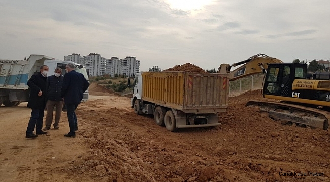 Başkan Kılınç yol genişletme çalışmalarını inceledi