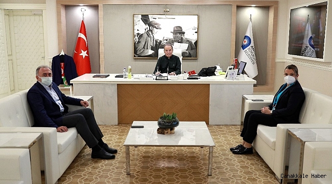 Başkan Muhittin Böcek 114 gün sonra görev başında