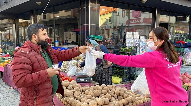 Başkan Öndeş&#039;ten pazar esnafına sıcak çorba ikramı