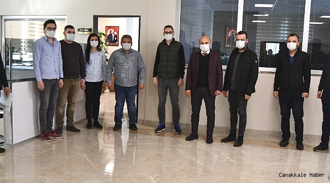 Başkan Oral, çalışanlarının yeni yılını kutladı