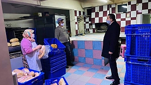 Başkan Öz, fırıncıları ve pazarcıları ziyaret etti