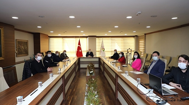 Başkan Özlü&#039;nün gündemi hava kirliliği ve pandemi