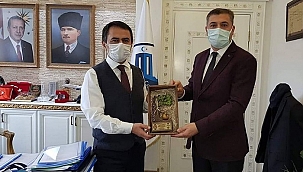 Başkan Pehlivan, Vali Aktaş'ı ziyaret etti