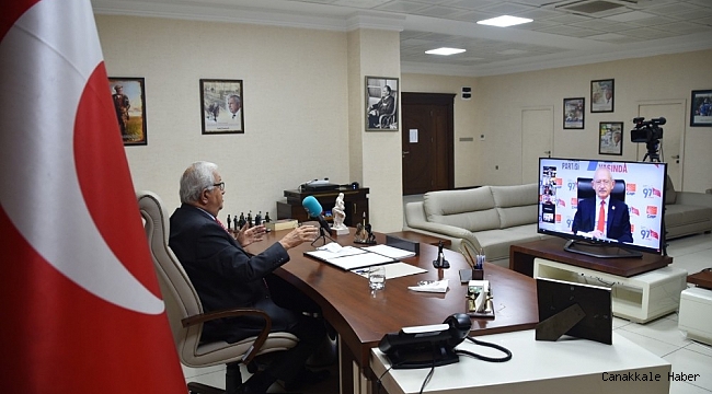 Başkan Posbıyık, Kılıçdaroğlu ile görüştü