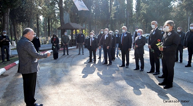 Başkan Tarhan, Akın Özdemir&#039;in anma törenine katıldı