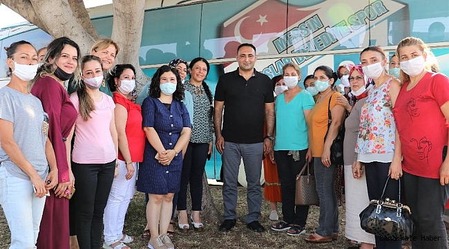 Başkan Yılmaz: &quot;Kadınlarla daha güzel yarınlar için çalışıyoruz&quot;