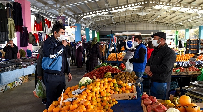 Başkent pazarlarında tedbirler sıkı denetimde