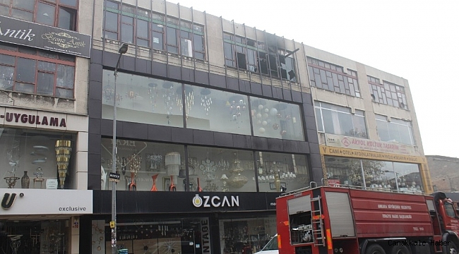 Başkent&#039;te döküm atölyesinde çıkan yangın korkuttu