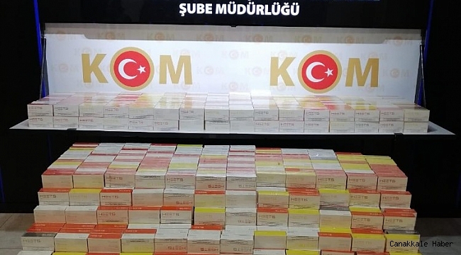 Başkent&#039;te düzenlenen kaçak tütün operasyonunda rekor