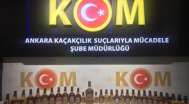 Başkent&#039;te sahte içki operasyonu