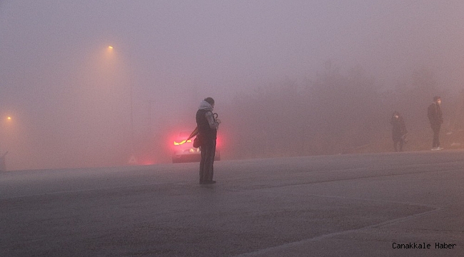 Başkent'te sis sabah saatlerinde etkili oluyor