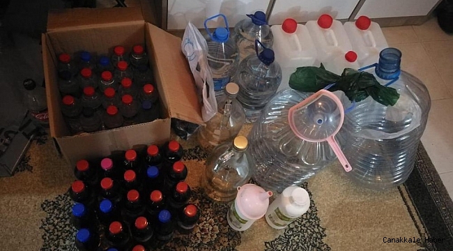 Başkent&#039;te yılbaşı öncesi sahte alkol operasyonu