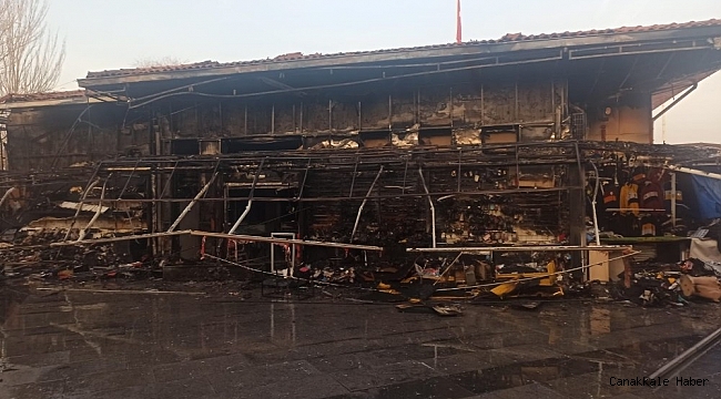 Başkent&#039;teki yangının boyutu gün ağarınca ortaya çıktı