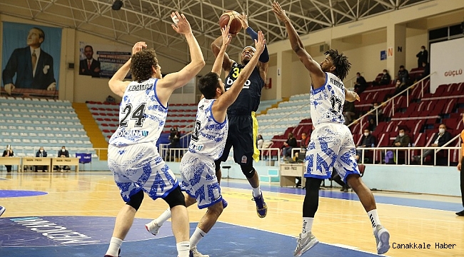 Basketbol Süper Ligi: Büyükçekmece Basketbol: 93 - Fenerbahçe Beko: 91
