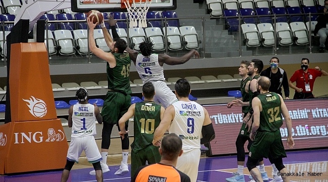 Basketbol Süper Ligi: Lokman Hekim Fethiye Belediyespor: 54 - Darüşşafaka Tekfen: 78
