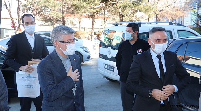 Başkonsolos Sajad Soltanzadeh, Erzurum İşkur İl Müdürlüğünü ziyaret etti