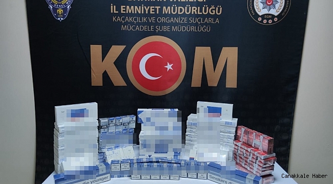 Batman'da 500 paket kaçak sigara ele geçirildi