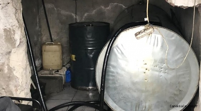Batman&#039;da bin 440 litre kaçak akaryakıt ele geçirildi