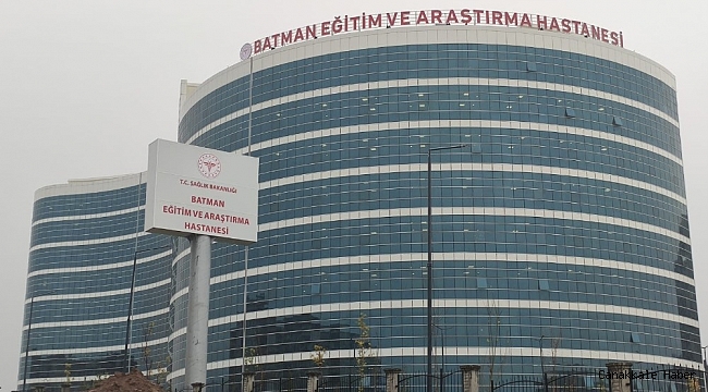 Batman'da hasta yatak sayısı Türkiye ortalamasının üstüne yükseldi
