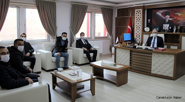 Bayburt AK Parti Merkez İlçe Başkanı Resul Kaya&#039;dan Gümrükçü&#039;ye ziyaret