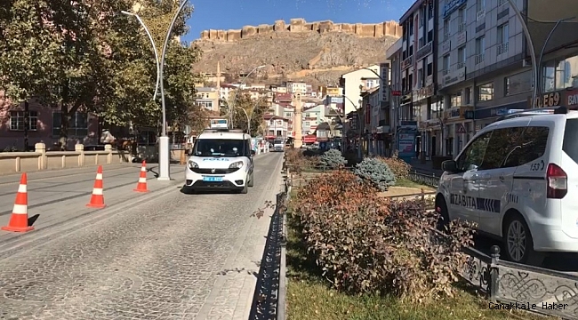 Bayburt'ta sokaklar boş kaldı