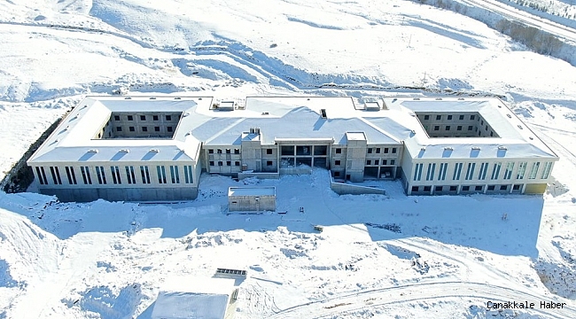 Bayburt&#039;ta yapımı devam eden Göçmen Geri Gönderme Merkezi yüzde 75 seviyeye ulaştı