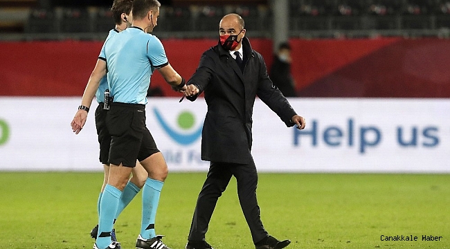 Belçika milli takım teknik direktöründen hakemlere sert tepki