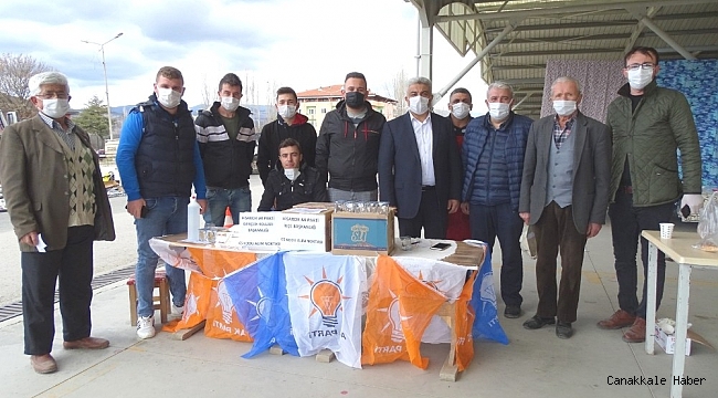 Belediye ve AK Parti Gençlik Kolları&#039;ndan vatandaşlara HES kodu desteği