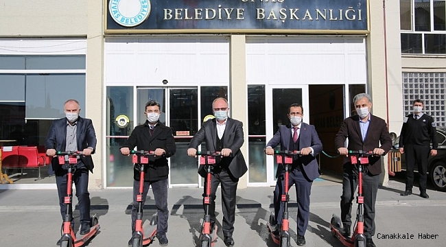 Belediyeden vatandaşa çevre dostu ulaşım araçları