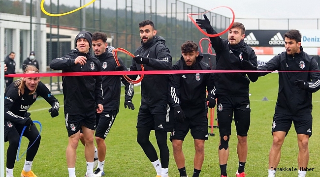 Beşiktaş kondisyon ve taktik çalıştı