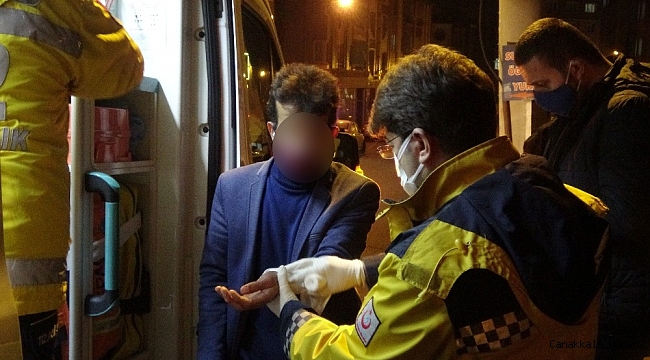 Bıçaklandığı ihbarında bulundu, gerçek bambaşka çıktı