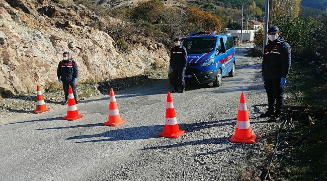 Biga&#039;da 3 köy ve 5 mahalle karantina altına alındı
