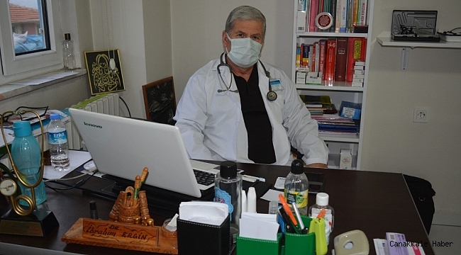 Bigadiç'in sevilen doktoru İbrahim Ergin, 40 yılı geride bıraktı