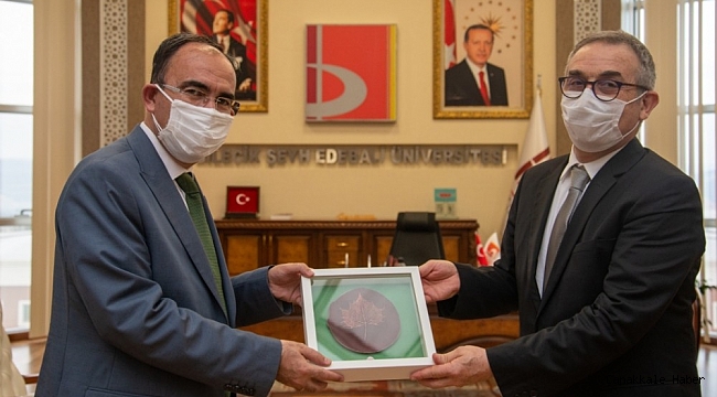 Bilecik İl Milli Eğitim Müdürü Akyol&#039;dan Rektör Beydemir&#039;e ziyaret